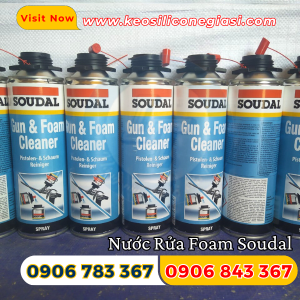 Nước rửa foam soudal Nước rửa foam soudal