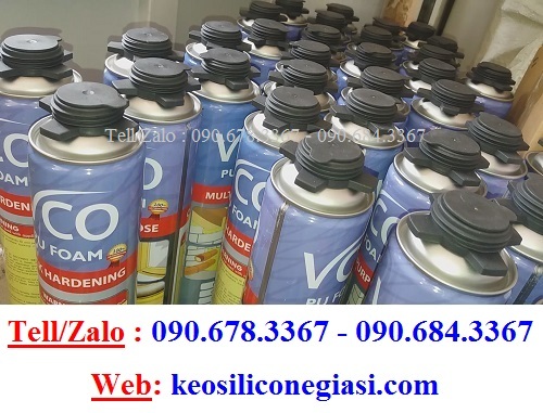 Keo xịt bọt nở Pu Foam Keo xịt bọt nở Pu Foam