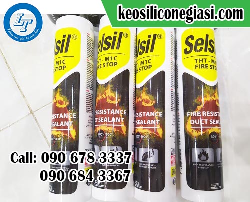 keo silicone chống cháy THT M1C FIRE STOP
