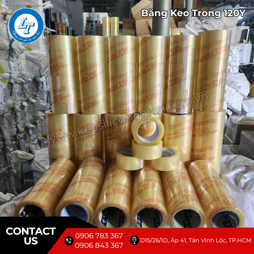 băng keo trong 120Y giá sỉ kho dùng mỗi ngày 1 băng keo trong 120Y giá sỉ kho dùng mỗi ngày 1