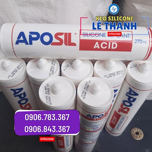 Mua sỉ KEO SILICONE APOSIL tại kho xưởng Mua sỉ KEO SILICONE APOSIL tại kho xưởng