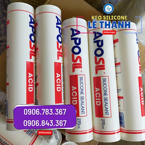 Mua sỉ KEO SILICONE APOSIL tại kho xưởng Mua sỉ KEO SILICONE APOSIL tại kho xưởng