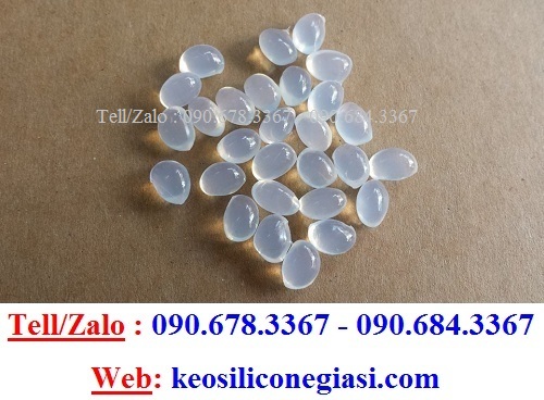 Keo hạt màu trắng trong