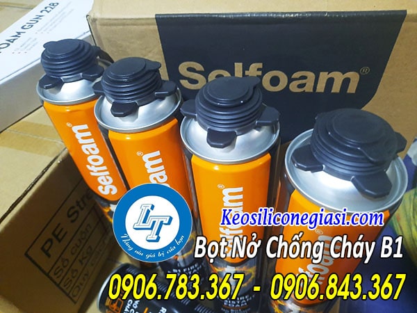 thùng bọt nở chống cháy chống lửa B1 Selfoam ưu đãi sau tết thùng bọt nở chống cháy chống lửa B1 Selfoam ưu đãi sau tết