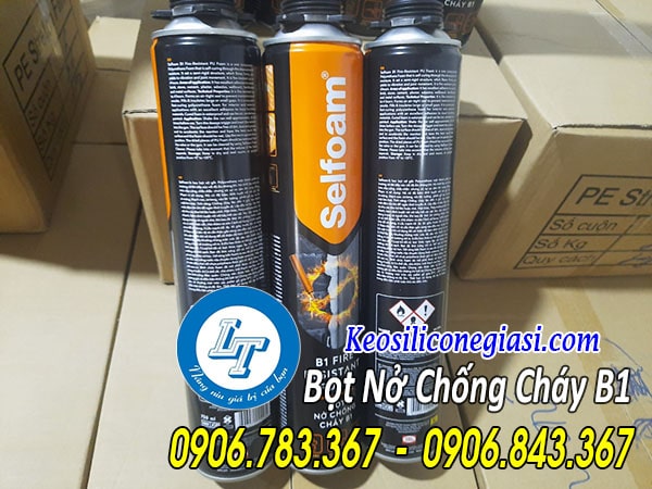 thùng bọt nở chống cháy chống lửa B1 Selfoam ưu đãi sau tết thùng bọt nở chống cháy chống lửa B1 Selfoam ưu đãi sau tết