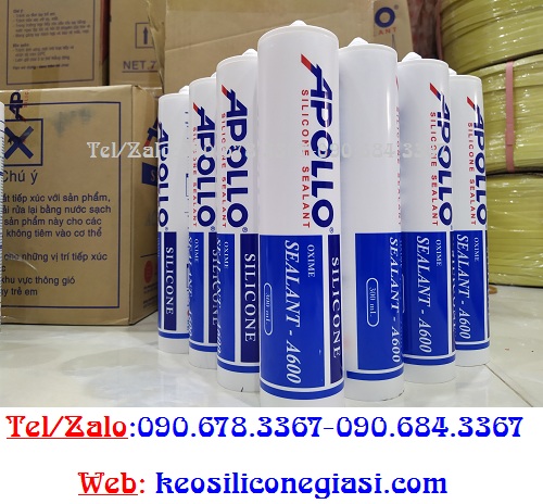Keo silicone A600 Keo silicone A600