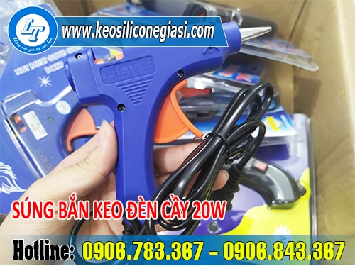 Súng bắn keo đèn cầy 20w
