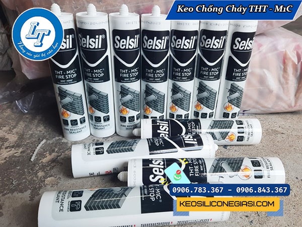 keo chống cháy selsil THT - M1C trám ống khói chịu nhiệt keo chống cháy selsil THT - M1C trám ống khói chịu nhiệt