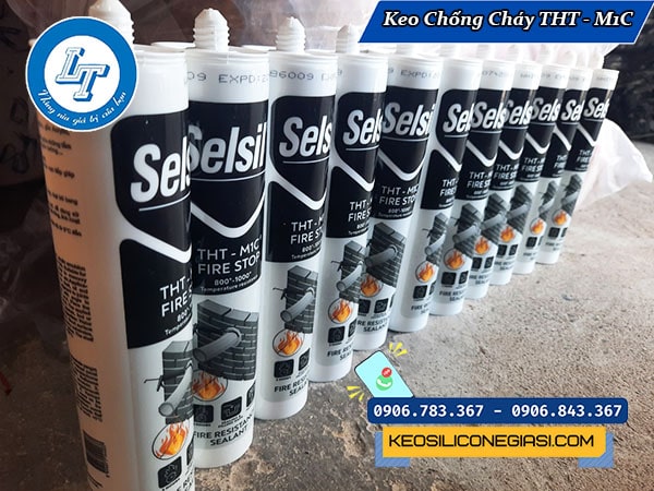 keo chống cháy selsil THT - M1C trám ống khói chịu nhiệt keo chống cháy selsil THT - M1C trám ống khói chịu nhiệt
