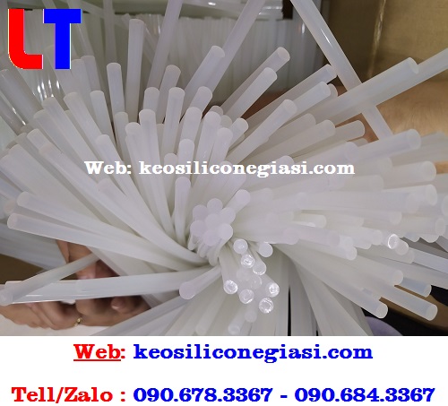 Keo nến ( keo silicone cây ) màu trắng Keo nến ( keo silicone cây ) màu trắng