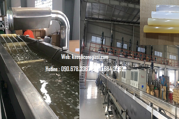 Xưởng sản xuất keo silicone cây ( keo nến )