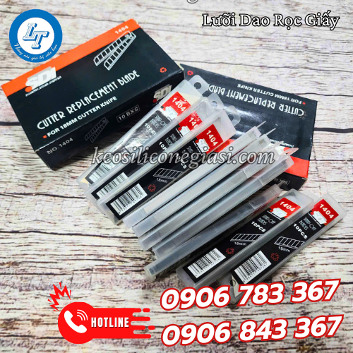 kho sỉ lưỡi dao rọc giấy 18mm hộp 10 lưỡi giá rẻ tốt 3 kho sỉ lưỡi dao rọc giấy 18mm hộp 10 lưỡi giá rẻ tốt 3