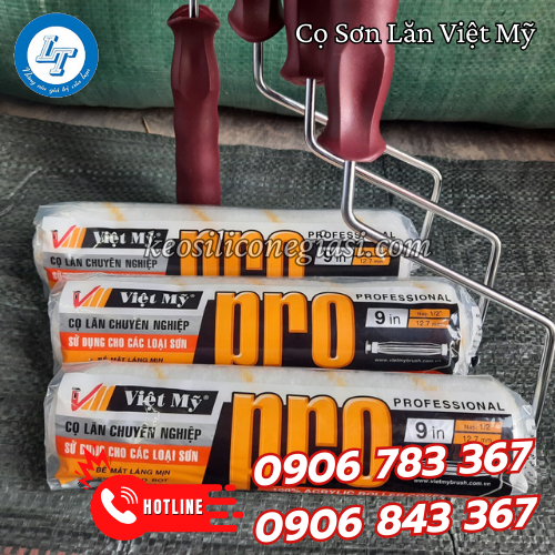 cọ sơn lăn Việt Mỹ 4 cọ sơn lăn Việt Mỹ 4