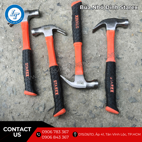 búa nhổ đinh Starex thép cứng cán chắc 2 búa nhổ đinh Starex thép cứng cán chắc 2