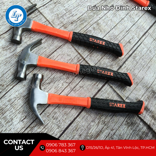 búa nhổ đinh Starex thép cứng cán chắc 5 búa nhổ đinh Starex thép cứng cán chắc 5