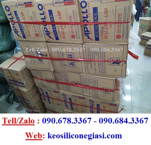 keo apollo silicone a300 số lượng nhiều