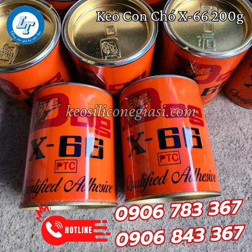 Keo con chó X-66 PTC – loại lon nhỏ 200g 1 Keo con chó X-66 PTC – loại lon nhỏ 200g 1