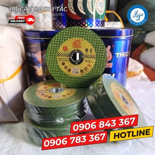 đá Theoid Tiger 1 tấc cắt sắt, thép, inox giá tốt hộp 100 viên 5 đá Theoid Tiger 1 tấc cắt sắt, thép, inox giá tốt hộp 100 viên 5