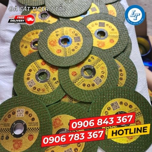 đá Theoid Tiger 1 tấc cắt sắt, thép, inox giá tốt hộp 100 viên 2 đá Theoid Tiger 1 tấc cắt sắt, thép, inox giá tốt hộp 100 viên 2