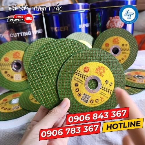 đá Theoid Tiger 1 tấc cắt sắt, thép, inox giá tốt hộp 100 viên 1 đá Theoid Tiger 1 tấc cắt sắt, thép, inox giá tốt hộp 100 viên 1