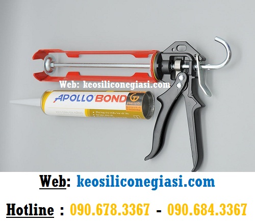 Súng bắn keo silicone chai  Súng bắn keo silicone chai