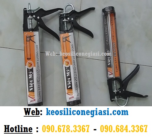 Súng bắn keo silicone chai  Súng bắn keo silicone chai