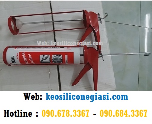 Súng bắn keo silicone chai  Súng bắn keo silicone chai