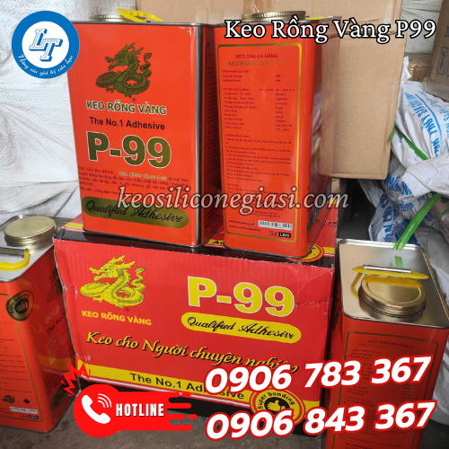 Keo Rồng Vàng P-99 (3kg) 2 Keo Rồng Vàng P-99 (3kg) 2