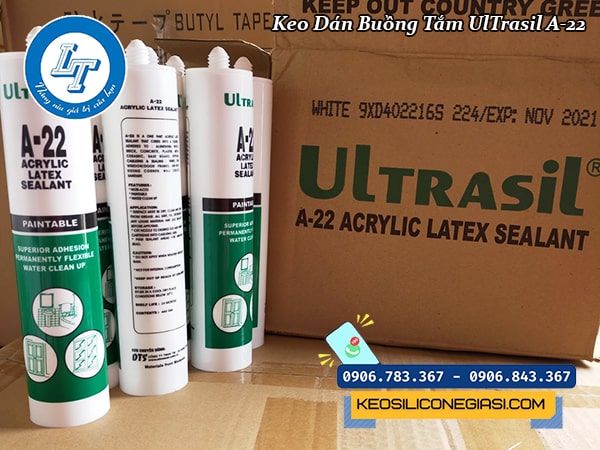 áp dụng keo Ultrasil A-22 Acrylic trám khung cửa sổ, bồn rửa hiệu quả áp dụng keo Ultrasil A-22 Acrylic trám khung cửa sổ, bồn rửa hiệu quả