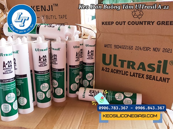 áp dụng keo Ultrasil A-22 Acrylic trám khung cửa sổ, bồn rửa hiệu quả áp dụng keo Ultrasil A-22 Acrylic trám khung cửa sổ, bồn rửa hiệu quả
