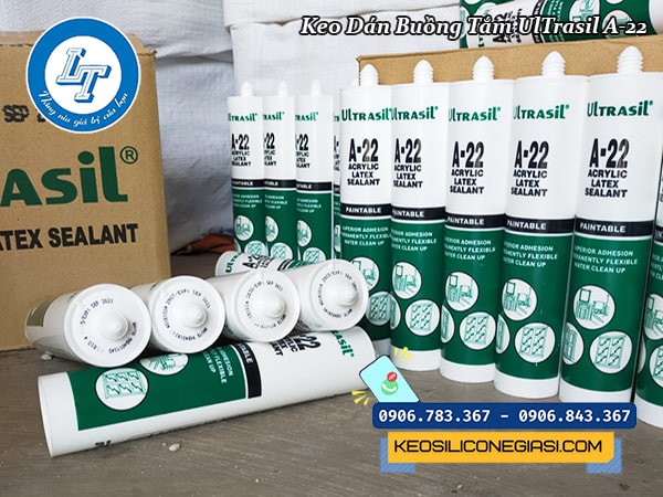 áp dụng keo Ultrasil A-22 Acrylic trám khung cửa sổ, bồn rửa hiệu quả áp dụng keo Ultrasil A-22 Acrylic trám khung cửa sổ, bồn rửa hiệu quả