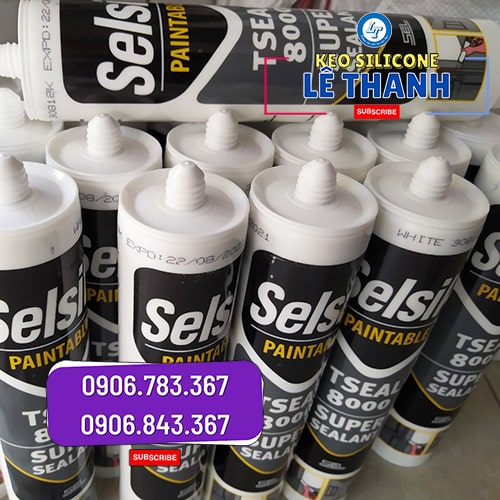 Đại lý phân phối KEO SELSIL TSEAL 8000 Đại lý phân phối KEO SELSIL TSEAL 8000