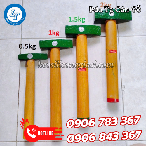 Búa tạ cán gỗ 3 Búa tạ cán gỗ 3