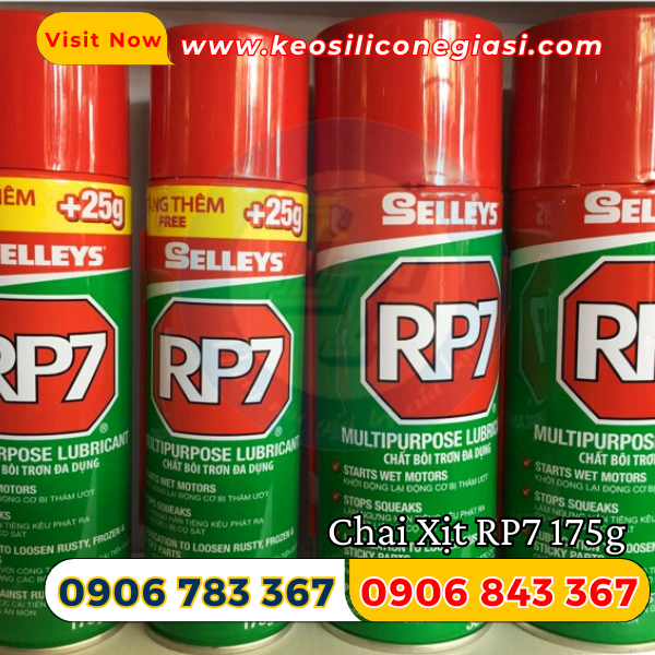 chai xịt chống gỉ sét RP7 175g chai xịt chống gỉ sét RP7 175g