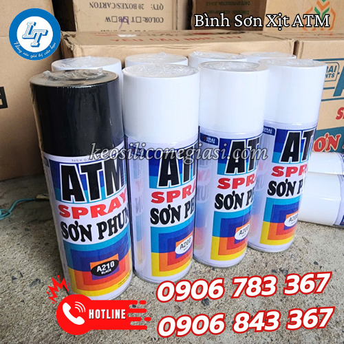 bình sơn xịt ATM 5 bình sơn xịt ATM 5
