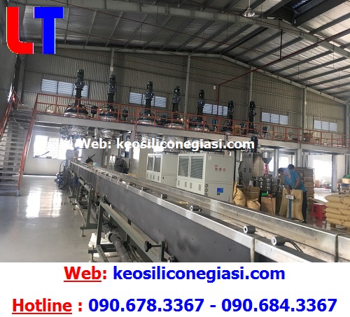 sưởng xản xuất keo nến cây ( keo silicone cây )