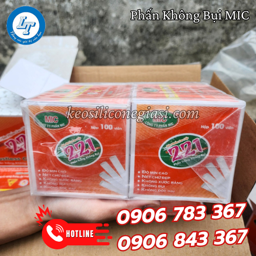 phấn không bụi MIC giá rẻ 100 viên 3 phấn không bụi MIC giá rẻ 100 viên 3
