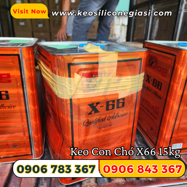 Keo dán Con Chó X-66 15kg Keo dán Con Chó X-66 15kg