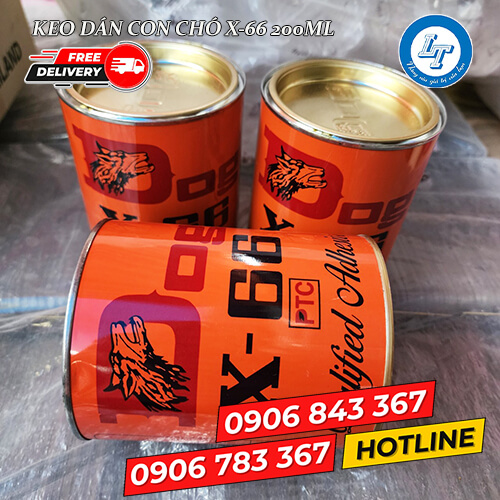công ty bán giá rẻ keo dán con chó X66 lon 200ml 1 công ty bán giá rẻ keo dán con chó X66 lon 200ml 1