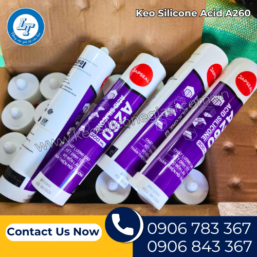 keo silicone acid A260 giá sỉ giá rẻ cho đại lý, công trình 4 keo silicone acid A260 giá sỉ giá rẻ cho đại lý, công trình 4