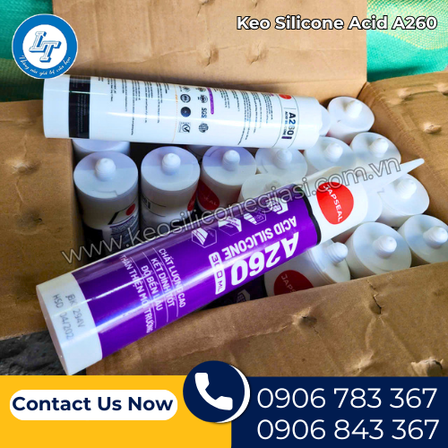 keo silicone acid A260 giá sỉ giá rẻ cho đại lý, công trình 4 keo silicone acid A260 giá sỉ giá rẻ cho đại lý, công trình 4