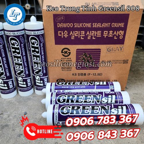 keo Silicone GreenSil 808 3 keo Silicone GreenSil 808 3