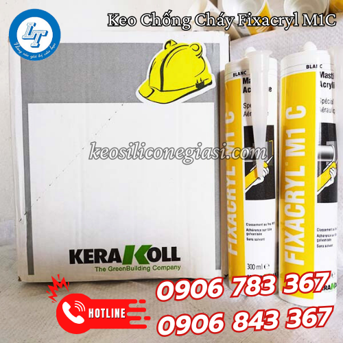 keo chống cháy FIXACRYL – M1C 2 keo chống cháy FIXACRYL – M1C 2