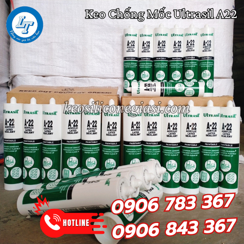 keo trám acrylic sealant ultrasil A22 2 keo trám acrylic sealant ultrasil A22 2