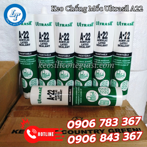 keo trám acrylic sealant ultrasil A22 3 keo trám acrylic sealant ultrasil A22 3