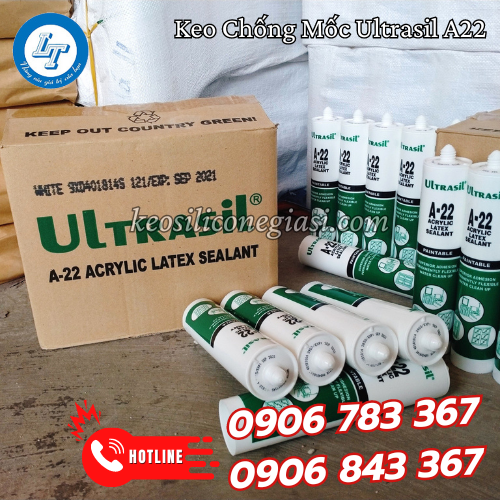 keo trám acrylic sealant ultrasil A22 1 keo trám acrylic sealant ultrasil A22 1