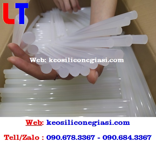 Keo silicone cây màu trắng