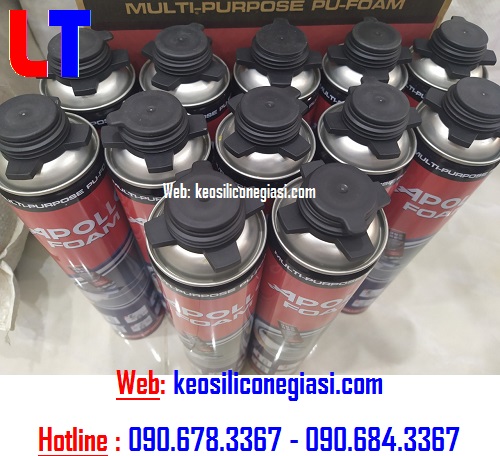 keo apollo foam dùng súng