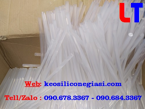 Keo nến ( keo silicone cây ) màu trắng trong Keo nến ( keo silicone cây ) màu trắng trong
