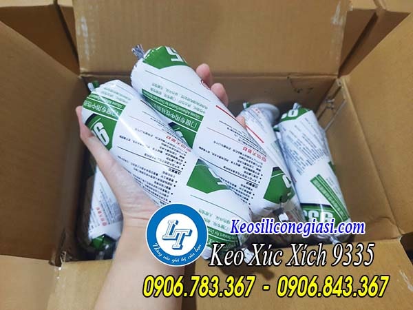 keo Neutral Silicone Sealant 9335 300ml dạng tuýp đen mềm dẻo keo Neutral Silicone Sealant 9335 300ml dạng tuýp đen mềm dẻo